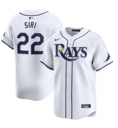 Men Tampa Bay Rays 22 Jose Siri White Home Limited Stitched Baseball Jersey