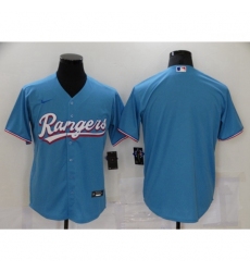 Men's Nike Texas Rangers Blank Blue Home Stitched Baseball Jersey