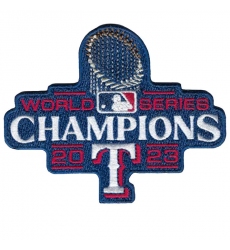 2023 MLB World Series Champions Texas Rangers Jersey Patch Biaog