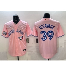 Men Toronto Blue Jays 30 Alejandro Kirk Pink 50 Seasons Patch Stitched Baseball Jersey Men Toronto Blue Jays 30 Alejandro Kirk Pink 50 Seasons Patch Stitched Baseball Jersey