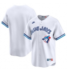 Men Toronto Blue Jays Blank White Cooperstown Collection Limited Stitched Baseball Jersey