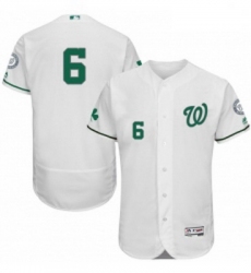 Mens Majestic Washington Nationals 6 Anthony Rendon White Celtic Flexbase Authentic Collection MLB Jersey