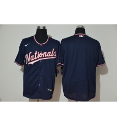 Nationals Blank Navy Nike Cool Base Jersey