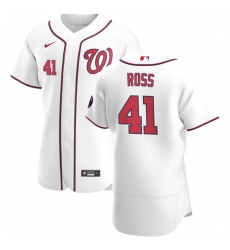 Washington Nationals 41 Joe Ross Men Nike White Home 2020 Authentic Player MLB Jersey
