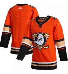 All Size Anaheim Ducks adidas Orange Home Authentic Blank Jersey