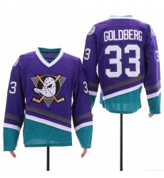 Anaheim Ducks 33 Greg Goldberg Purple Throwback Jersey