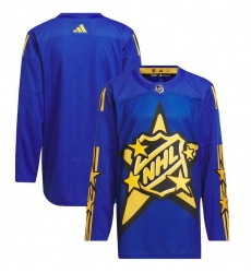 Men All Star Game 2024 Blue Primegreen Stitched Hockey Jersey