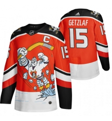 Men Anaheim Ducks 15 Ryan Getzlaf Red Adidas 2020 21 Reverse Retro Alternate NHL Jersey