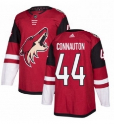 Youth Adidas Arizona Coyotes 44 Kevin Connauton Premier Burgundy Red Home NHL Jersey 
