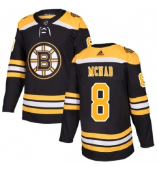Adidas Boston Bruins 8 Peter Mcnab Black Home Authentic Stitched NHL Jersey
