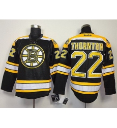 Boston Bruins 22 Shawn Thornton Black NHL Jersey