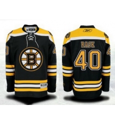 Boston Bruins #40 Tuukka Rask Black Jersey