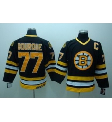 Boston Bruins 77 BOURQUE black CCM jerseys