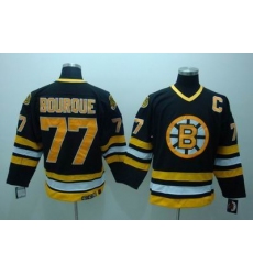 Boston Bruins #77 BOURQUE black CCM jerseys
