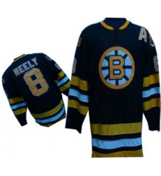 Boston Bruins #8 Cam Neely Black Jersey