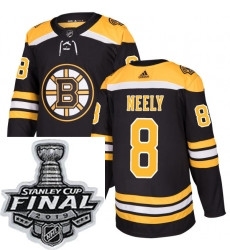 Mens Adidas Boston Bruins 8 Cam Neely Authentic Black Home NHL Jersey