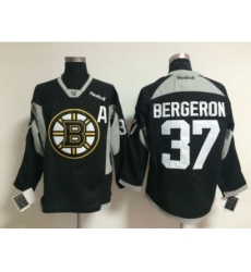 NHL Boston Bruins #37 Patrice Bergeron black jerseys