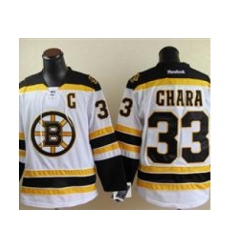 NHL Jerseys Boston Bruins #33 Chara White Jersey