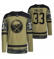 Men Buffalo Sabres 33 Colin Miller 2022 Camo Military Appreciation Night Stitched jersey