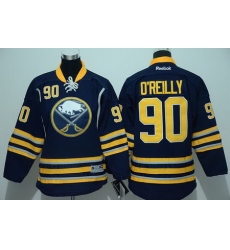 Sabres #90 Ryan O 27Reilly Navy Blue Youth Stitched NHL Jersey