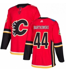 Mens Adidas Calgary Flames 44 Matt Bartkowski Premier Red Home NHL Jersey 