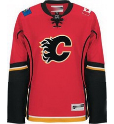 RBK hockey jerseys Calgary Flames 34# CAMMALLERI red