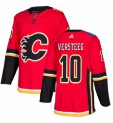Youth Adidas Calgary Flames 10 Kris Versteeg Premier Red Home NHL Jersey 