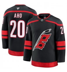 Men Carolina Hurricanes Active Player Custom Black 2024 25 Home Stitched Hockey Jersey