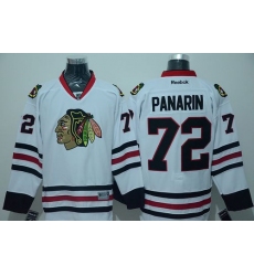 Blackhawks #72 Artemi Panarin White Stitched NHL Jersey