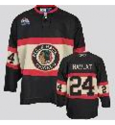 Chicago Blackhawks #24 Martin Havlat hockey Winter Classic Black Jersey