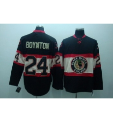 Chicago Blackhawks 24 boynton black Winter Classic