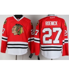 Chicago Blackhawks 27 Jeremy Roenick Red NHL Jerseys