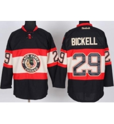 Chicago Blackhawks 29 Bryan Bickell Black NHL Jerseys
