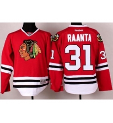 Chicago Blackhawks 31 Antti Raanta Red Hockey NHL Jerseys