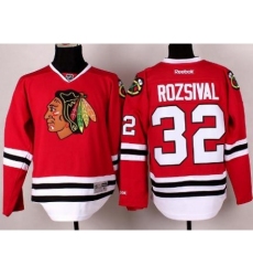 Chicago Blackhawks 32 Michal Rozsival Red NHL Jerseys