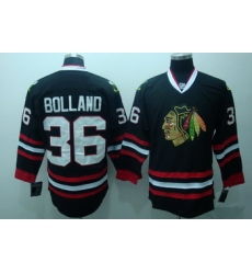 Chicago Blackhawks 36 Dave Bolland Black Jerseys