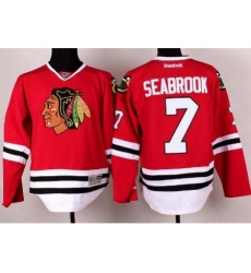 Chicago Blackhawks 7 Brent Seabrook Red Hockey NHL Jerseys