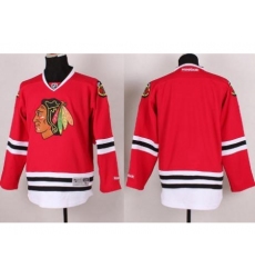 Chicago Blackhawks Blank Red NHL Jersey