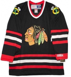Men Chicago Blackhawks Blank CCM Stitched jersey