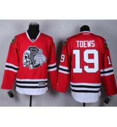 NHL Chicago Blackhawks #19 Jonathan Toews Stitched red jerseys[2014 new]
