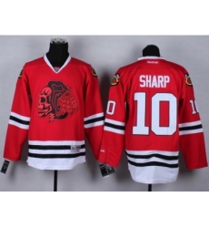 NHL chicago blackhawks #10 Patrick Sharp Stitched red jerseys[2014 new]