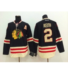 NHL chicago blackhawks #2 keith black jerseys(2015 new classic)