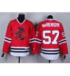 NHL chicago blackhawks #57 vanriemsdyk red jersey[2014 new]