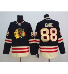 NHL chicago blackhawks #88 kane black jerseys(2015 new classic)