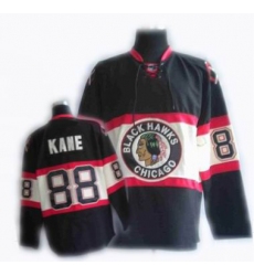 RBK Chicago Blackhawks New Third jersey #88 KANE black