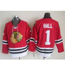 nhl jerseys chicago blackhawks 1 hall red[m&n]