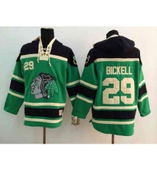 nhl jerseys chicago blackhawks #29 bickell green[pullover hooded sweatshirt]