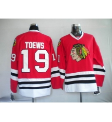 Youth RBK Chicago Blackhawks #19 TOEWS red