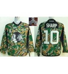 youth nhl jerseys chicago blackhawks #10 sharp camo[2015 Stanley cup champions][patch A]