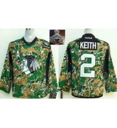 youth nhl jerseys chicago blackhawks #2 keith camo[2015 Stanley cup champions]